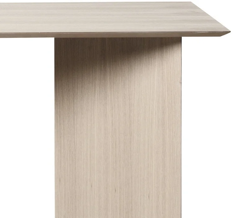 Table en bois rectangulaire beige 160 cm Mingle - Ferm Living