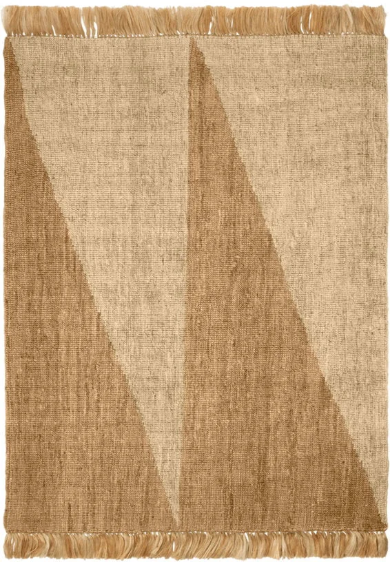 Tapis en jute beige 140x200cm Studie - Ferm living