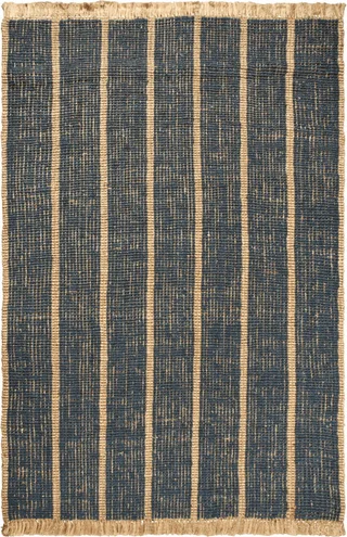 Tapis en jute noir 200x300cm Athens - Ferm living