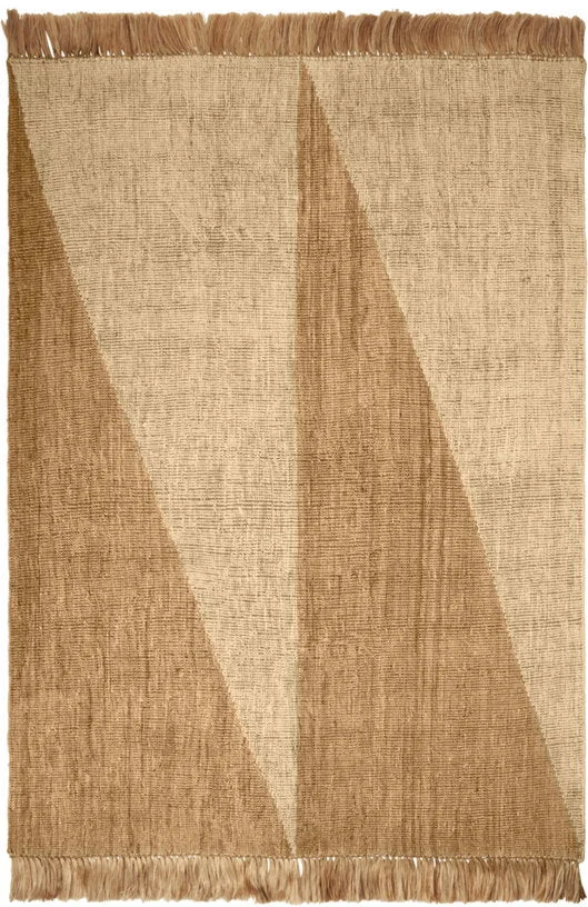 Tapis en jute beige 170x240cm Studie - Ferm living