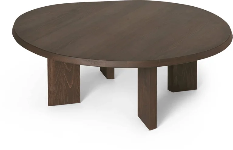 Table basse en hêtre teinté foncé 107,6cm Tarn - Ferm Living