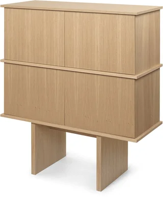 Commode en chêne naturel 100x109cm Stilt - Ferm Living