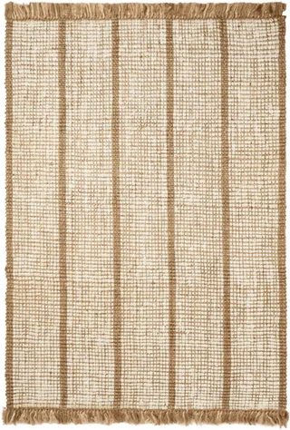 Tapis en jute beige 140x200cm Athens - Ferm living