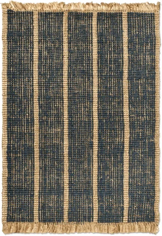 Tapis en jute noir 140x200cm Athens - Ferm living