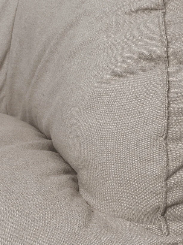 Fauteuil en re-coton naturel 106cm Nesten - Ferm Living