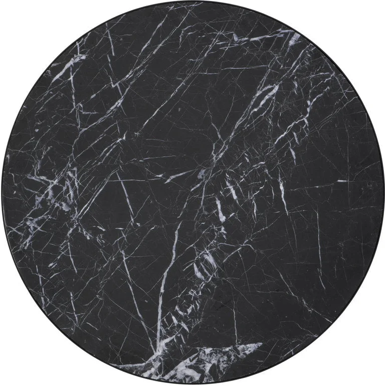 Table basse en marbre noir 70,5 cm - Ferm Living
