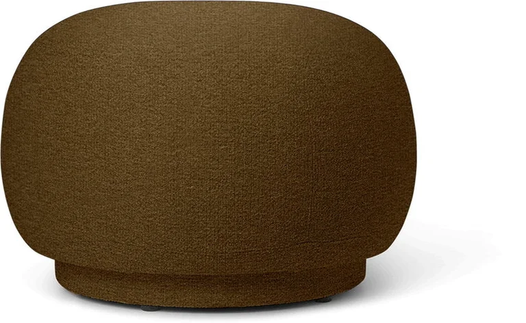 Pouf tonus marron 60 x 41 cm Rico - Ferm living