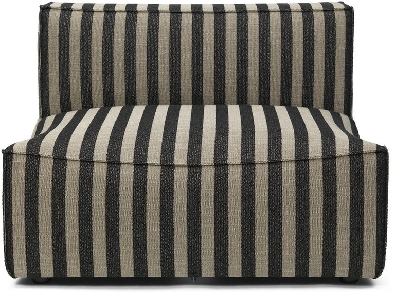 Canapé modulable en tissu rayé 108 cm Catena - Ferm Living
