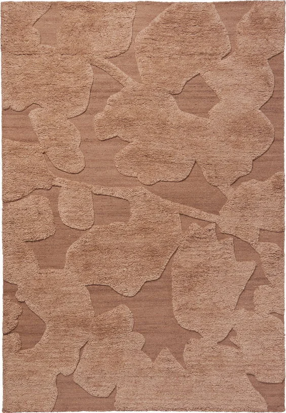 Tapis en laine nouée marron 140x200cm Cilla - Ferm living