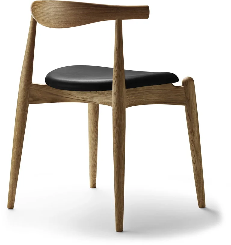 Chaise en chêne huilé et assise en cuir thor 301 72,5cm CH20 - Carl Hansen & Søn