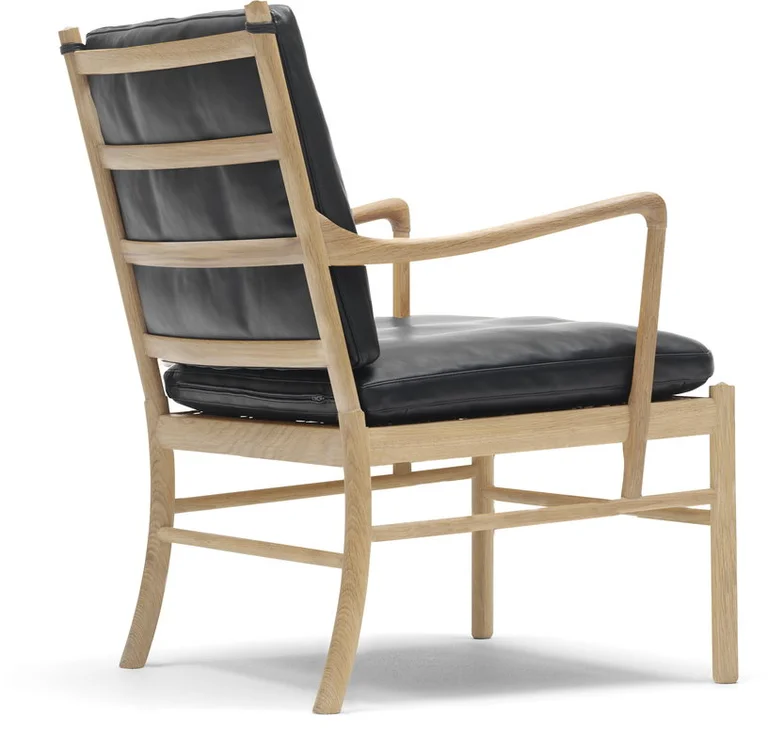 Fauteuil en chêne huilé et assise en cuir thor 301 85cm OW149 - Carl Hansen & Søn