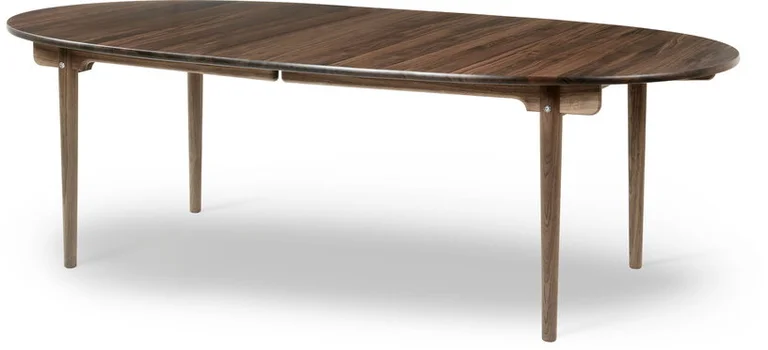 Table à manger ovale extensible en noyer huilé 115x240cm CH339 - Carl Hansen & Søn