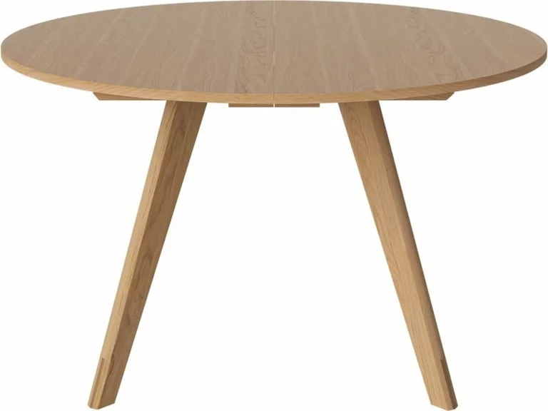 Table ronde en chêne massif huilé 123,5 cm New Mood - Bolia