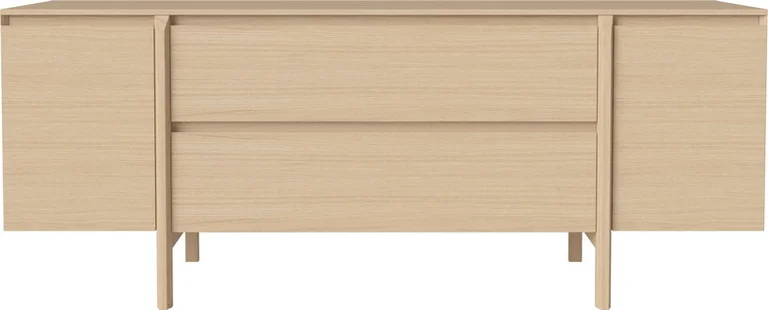 Buffet en chêne huilé blanchi 180cm Daia - Bolia
