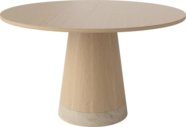 Table à manger ronde en chêne huilé 125cm Piro - Bolia