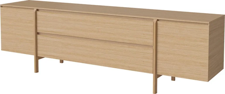 Buffet en chêne huilé 240cm Daia - Bolia