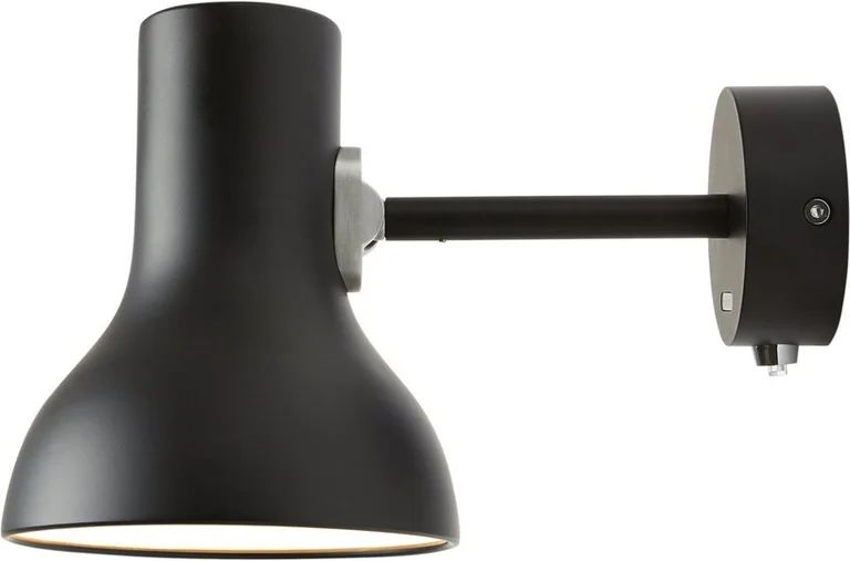 Applique en aluminium noir Type 75 Mini - Anglepoise