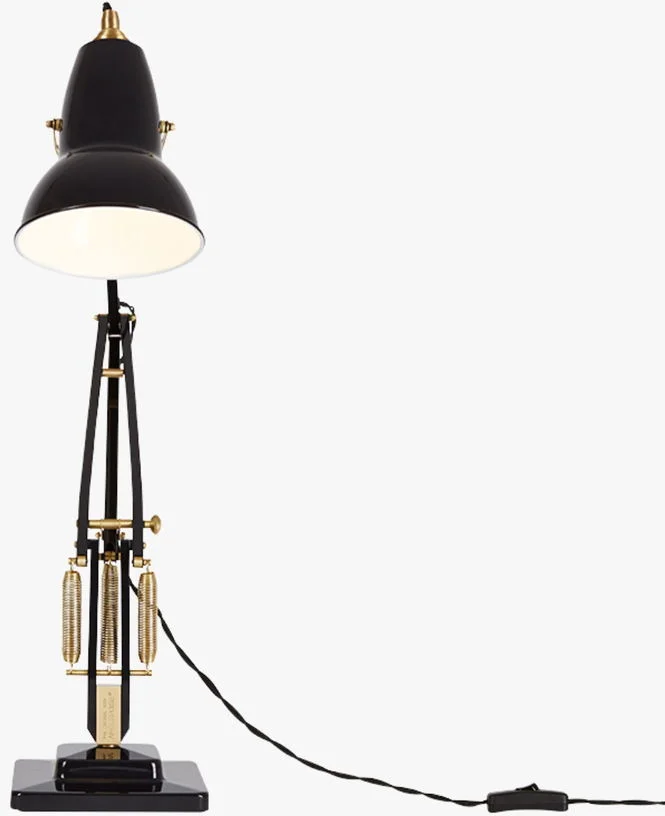 Lampe de bureau en aluminium noire et finition doré 72x90cm Original 1227 - Anglepoise