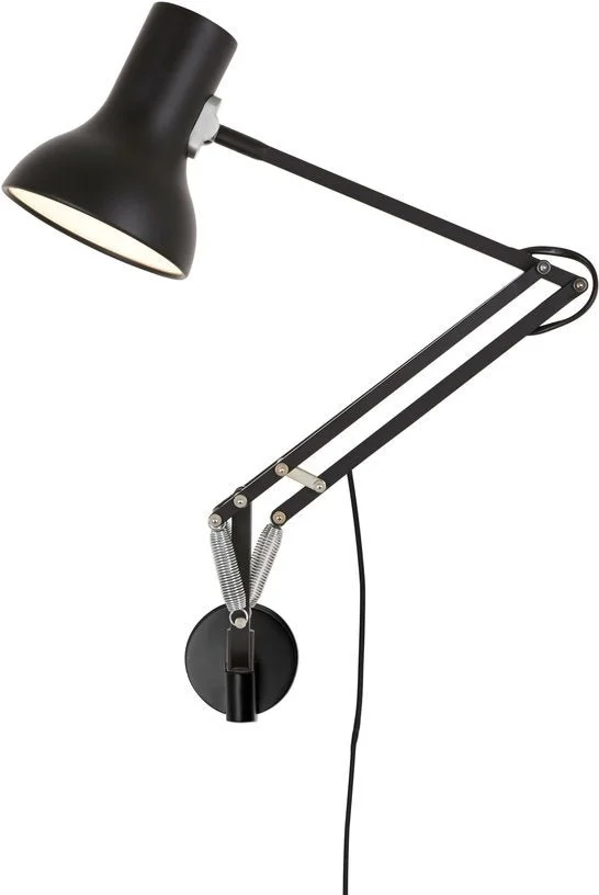 Applique avec prise noire Type 75 Mini - Anglepoise
